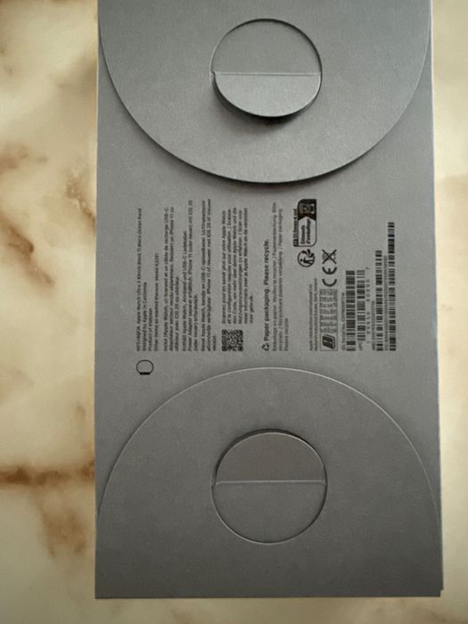 Apple Watch Ultra 3 49mm Black Ti Ocean Band