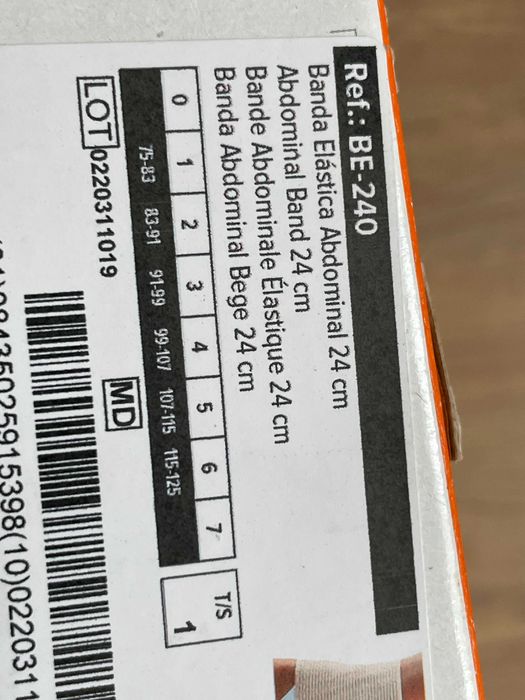 Адоминален колан Orliman BE-240 за след раждане (НОВО)