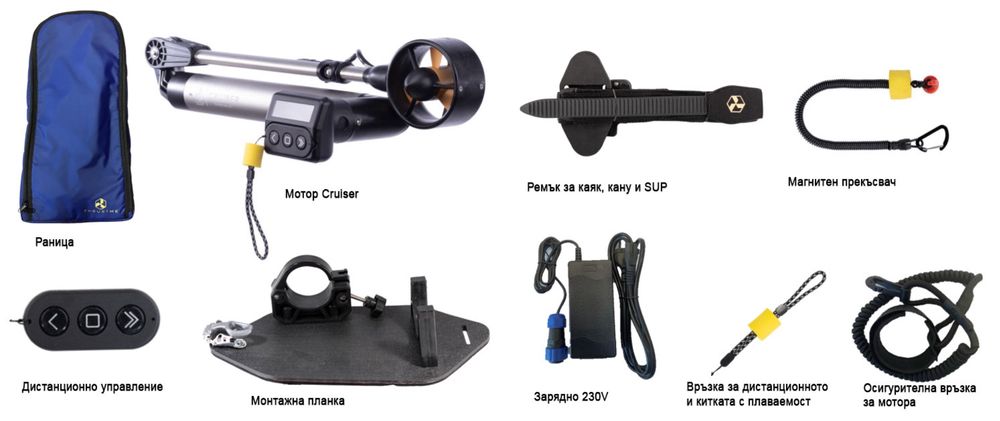 Електрически мотор за SUP и каяк