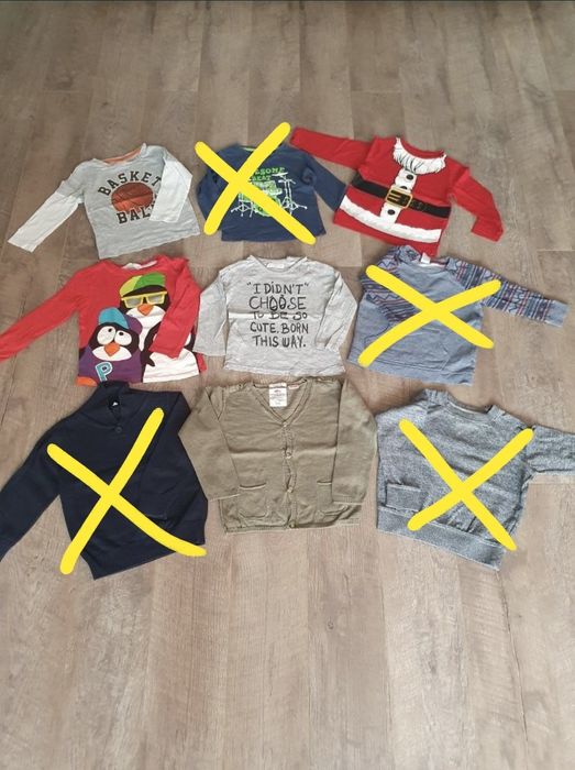 Lot bluze marimea 92, 98 si 98/104 (2 - 3 - 4 ani) H&M, Zara, Next