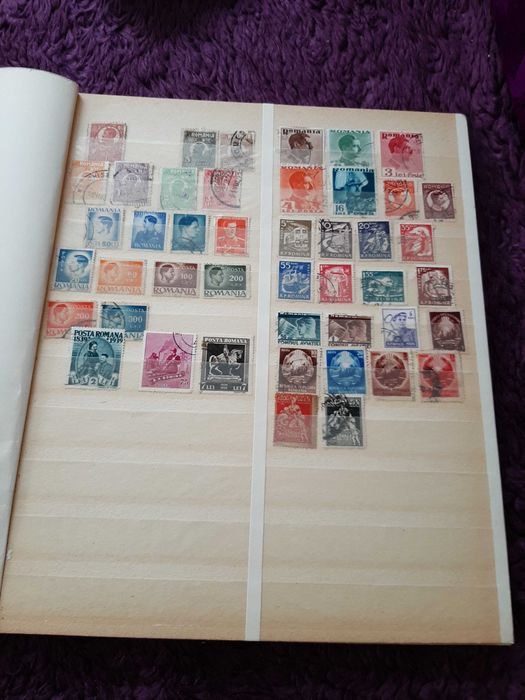Clasor timbre romanesti stampilate