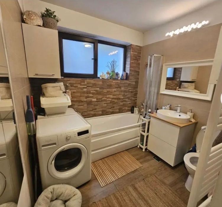 Apartament 3 camere, 74 mp, parter, mobilat complet + parcare | Chiajna, Apeductului