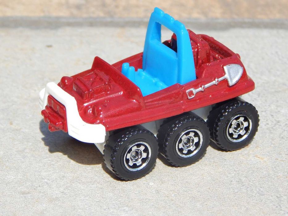 Macheta buggy ATV 6x6 MBX Arctic Matchbox Mattel 2011