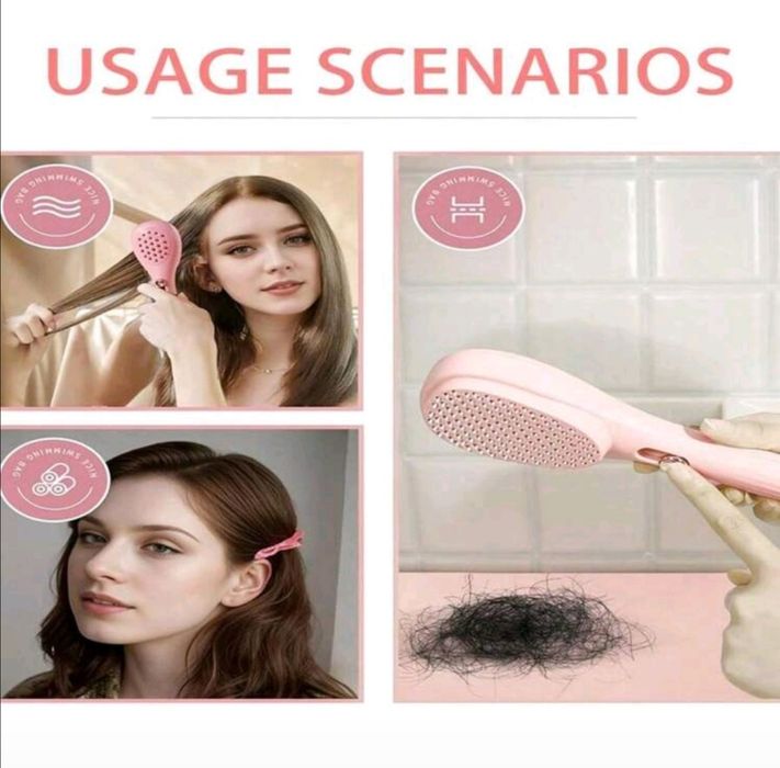 Разтегателна вълшебна четка за почистване на скала на главата