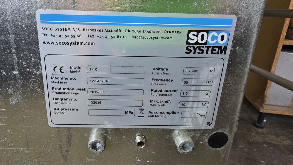 Mașină Profesională Sigilat Cutii SOCO SYSTEM