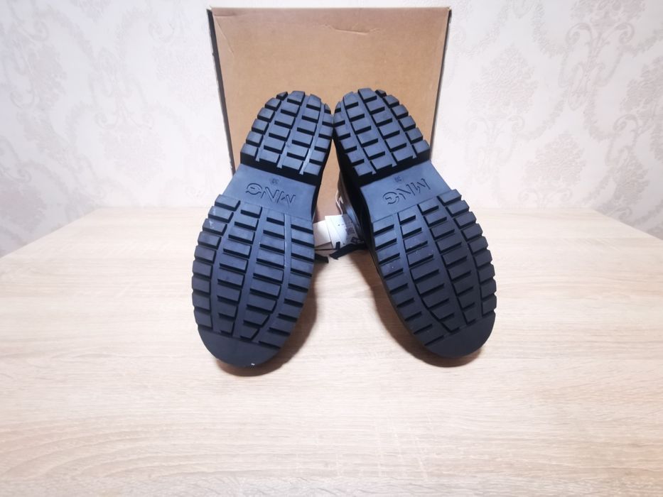 Botine Mango din piele,noi cu etichetă mărimea 38