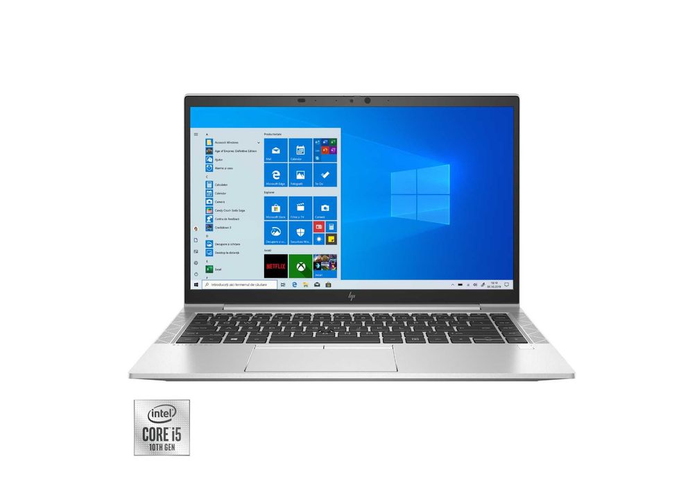 Laptop HP EliteBook 840 G7 Touchscreen i5 16GB SSD Windows 11 Pro