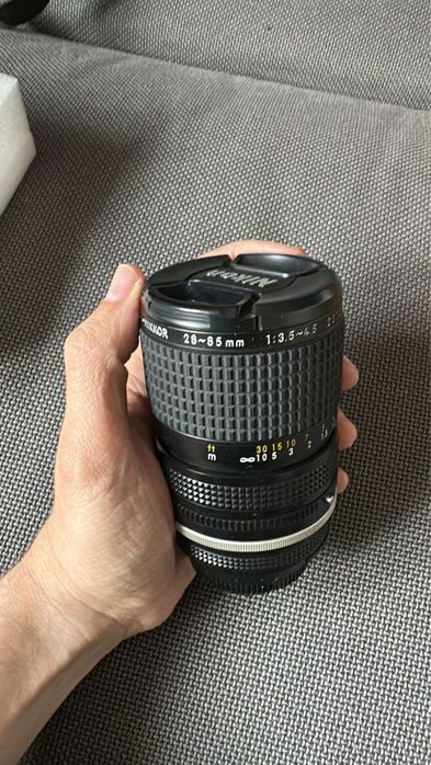 Nikon NOS, 28-85mm, anii 80, la cutie, nefolosit