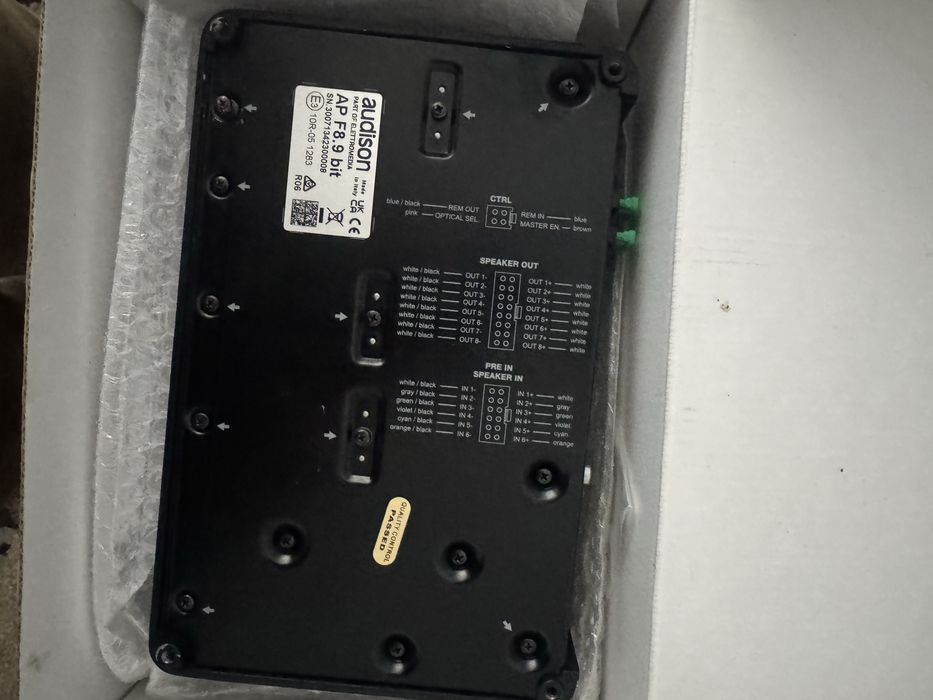 Audison ap f8.9bit 1200w