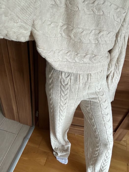 Плетен сет от топ и долница