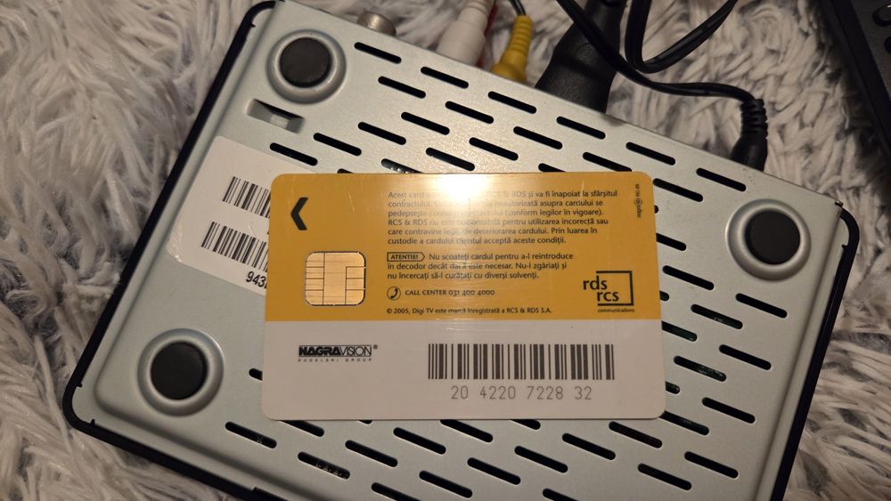 Decodor cu toate accesoriile incluse