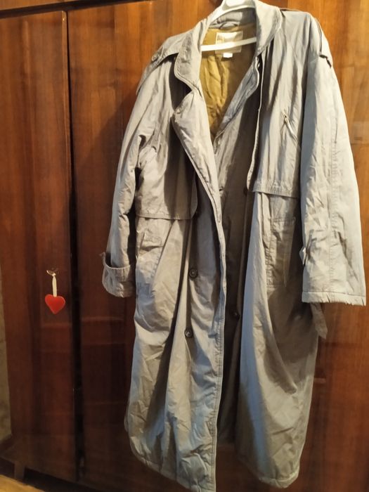 Плащ - пуховик  мужской