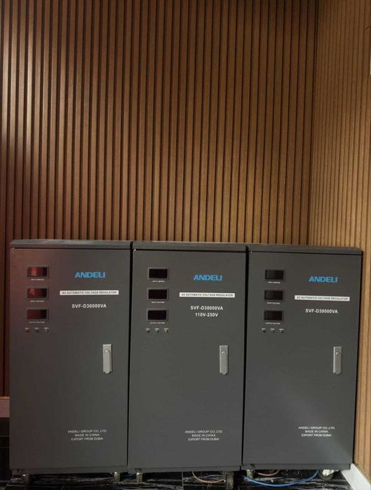 Andeli stabilizator 30 kVA | Kuchli himoya | Kafolat + yetkazib berish