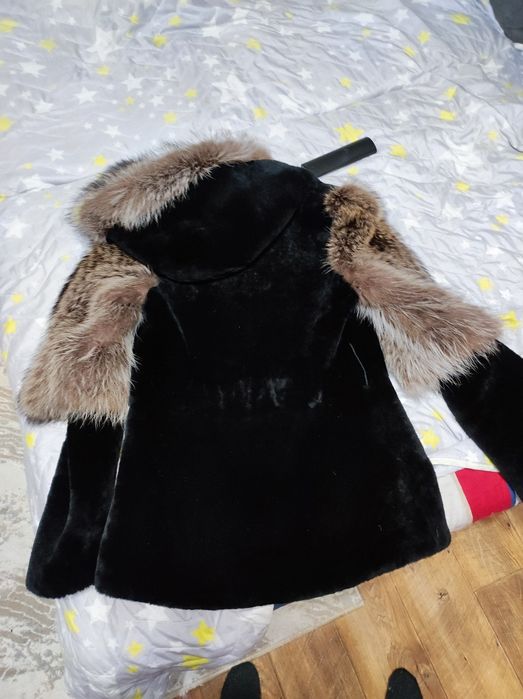 Шуба мутоновая натуралка