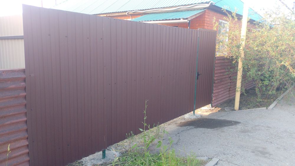 Заборы ворота калитки