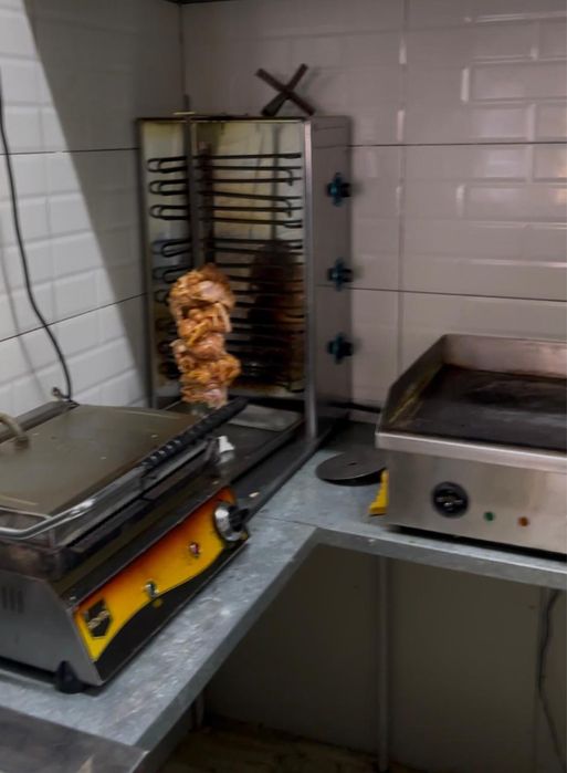 Продается оборудование для фаст фуда