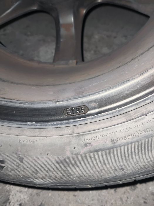 Алуминиеви джанти OZ RACING 16", 7 1/2J×16 H2, ET35 с летни гуми