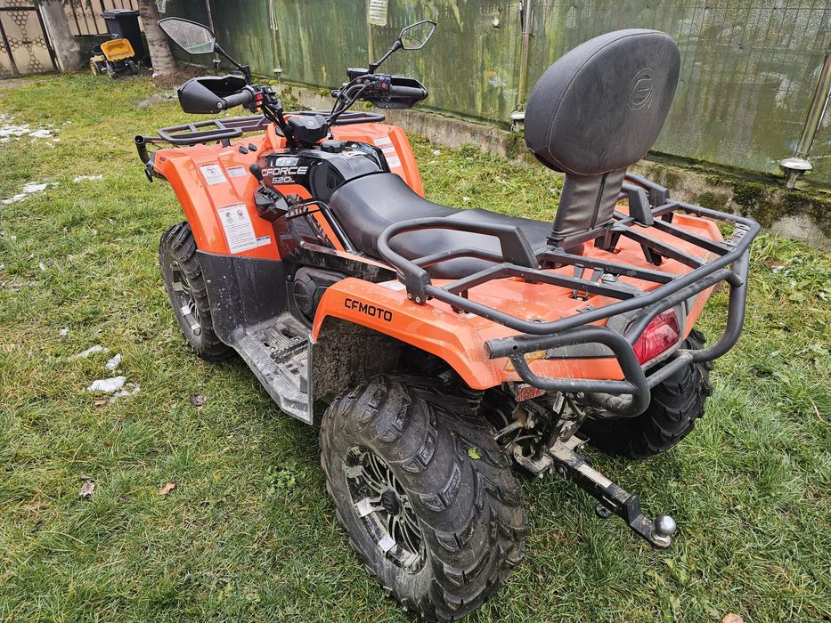 ATV CF MOTO 520 L - 615 KM si 46 ORE - Oferta de Crăciun!!!