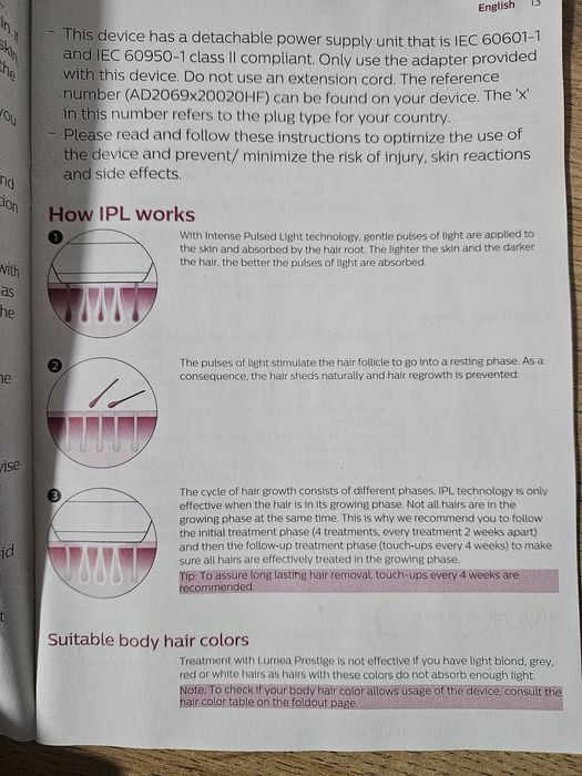 Philips Lumea Prestige IPL 947