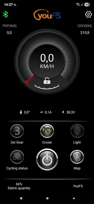 Електрическа тротинетка 350W
