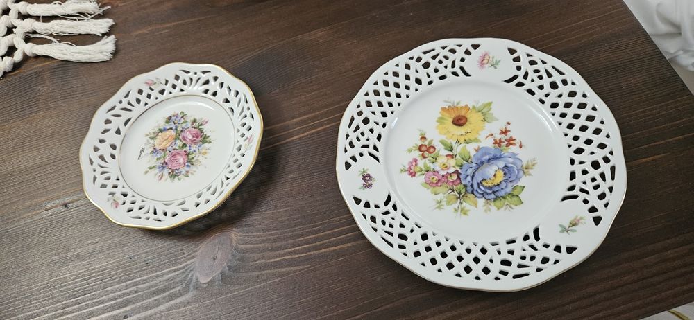 Farfurii decorative portelan vintage