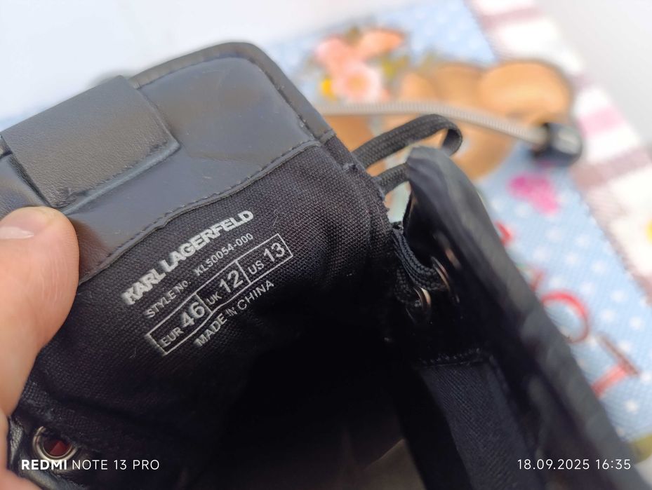 ''Karl Lagerfeld''оригинални мъжки сникърси 46 номер