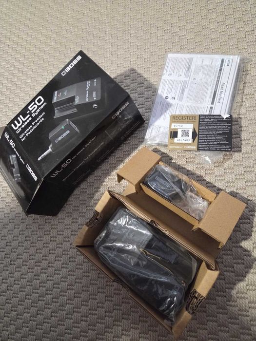 Sistem Wireless Pedala Chitara Boss WL-50 Wireless System