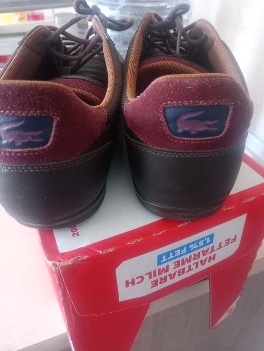 Кожени Lacoste Обувки
