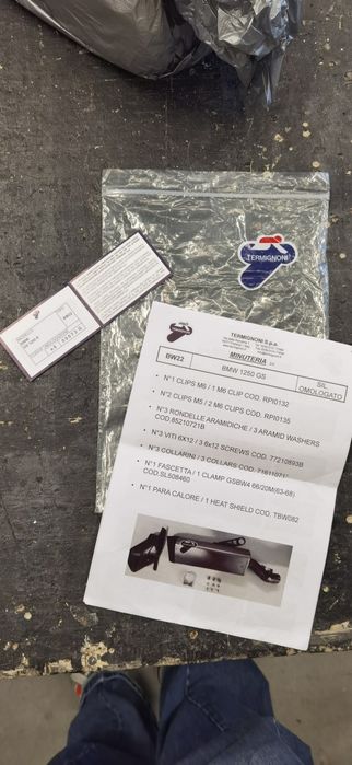 Termignoni TITANIUM BLACK за BMW r1200gs / r1250gs