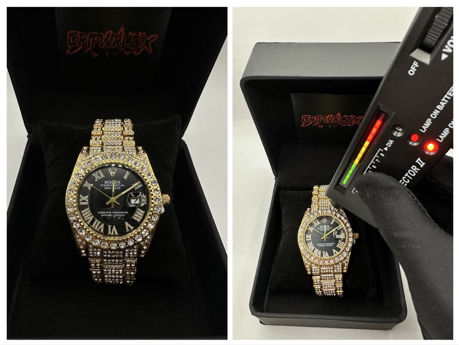 Rolex Datejust 40mm Мойсанит Диаманти Римски Циферблат Различни Модели