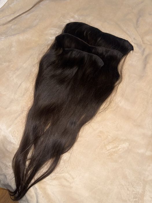 Чисто нова Българска естествена коса 65 см