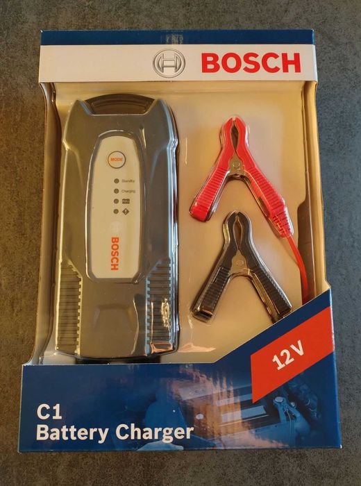 Зарядно за акумулатор BOSCH C1 - НОВО - ЗАПЕЧАТАНА ОПАКОВКА