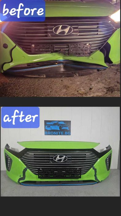 Ремонт на броня / Лепене на броня с ОРИГИНАЛЕН материал