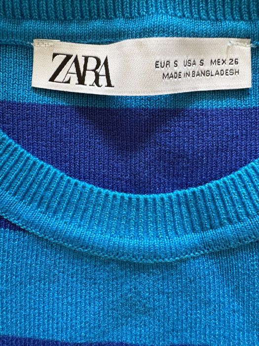 Bluză Zara S albastră