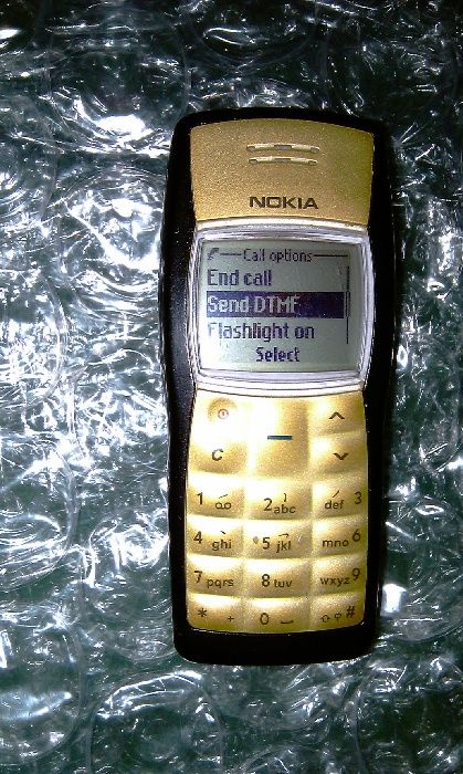 NOKIA 1100, Black Series, Firmware 3.11 RH-15 - Vintage Phone