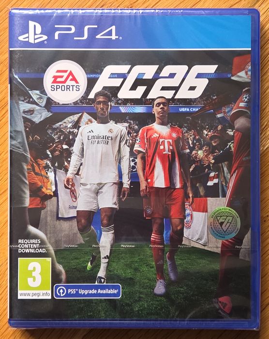 Запечатан! FC26 PS4 Playstation 4 FIFA 2026 FC 26 Плейстейшън футбол
