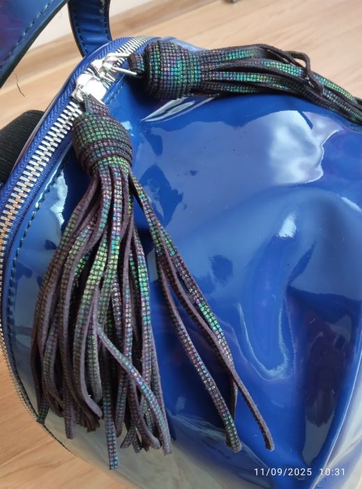 Rucsac/ghiozdan piele lacuita zoon