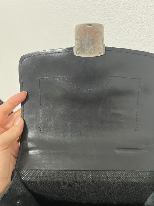 Geanta de piele naturala barbati