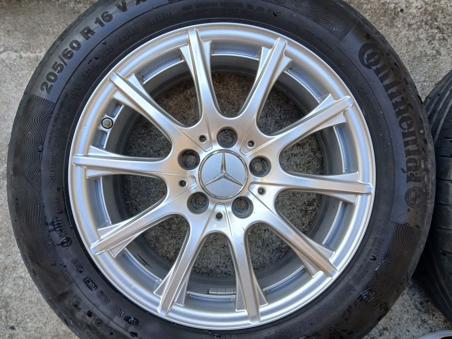 Оригинални Алу джанти 16цола за Mercedes w211-w212-E-class.w205.c-class.w204-5×112.Vito.viano