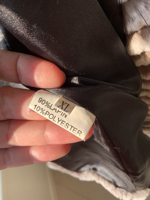 Vesta blana naturala