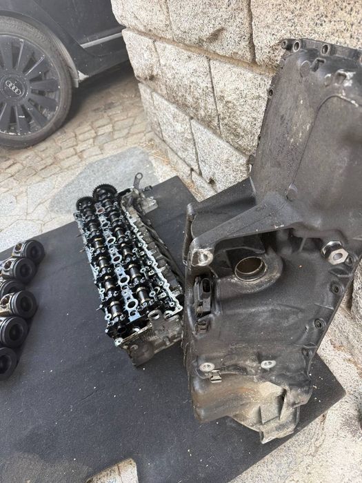 Глава, разпределителни валове, бутало, кратер БМВ Н57Д30 / BMW N57D30C