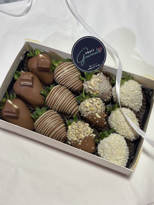 Клубника в шоколаде qulupnay shokolad Подарки