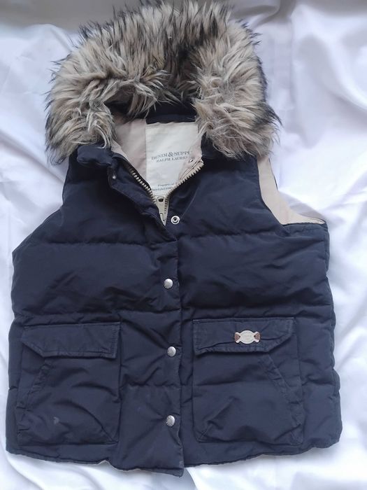 Ralph Lauren - 100% оригинален дамски дебел плътен елек