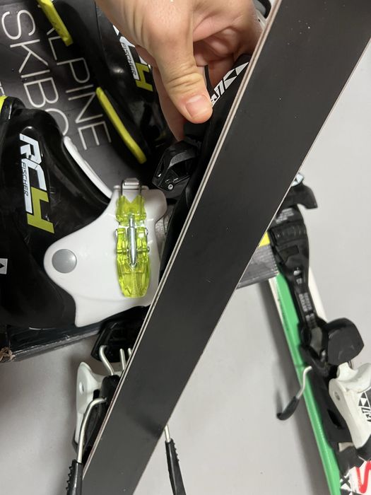 Set Clapari+Skiuri XTR RACE premium ca noi Initiere Copil 3-6ani