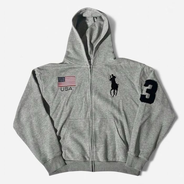 Polo usa zip up