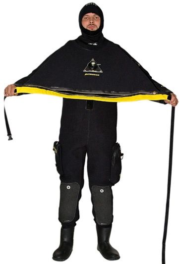Aqualung intruder costum scafandru, scuba diving