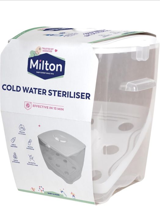 Milton Cold Water Steriliser (White) Стерилизатор за студена вода