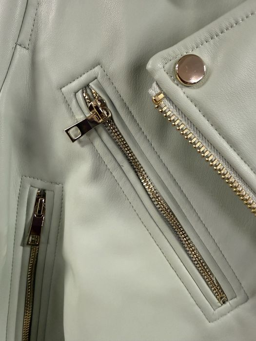 Дамско яке еко кожа ново