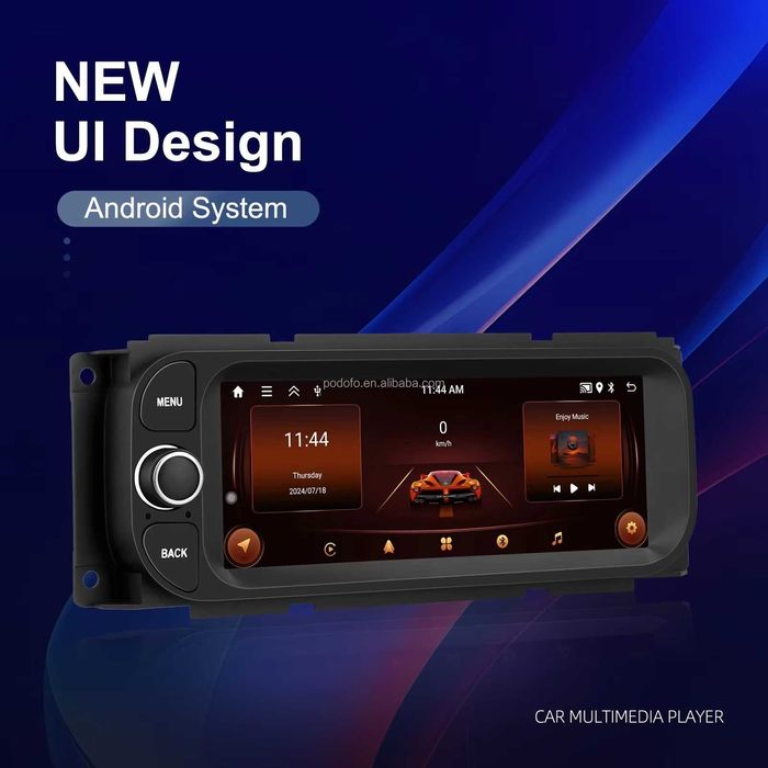 Мултимедия за Jeep Grand Cherokee Android за Wrangler Dodge Chrysler