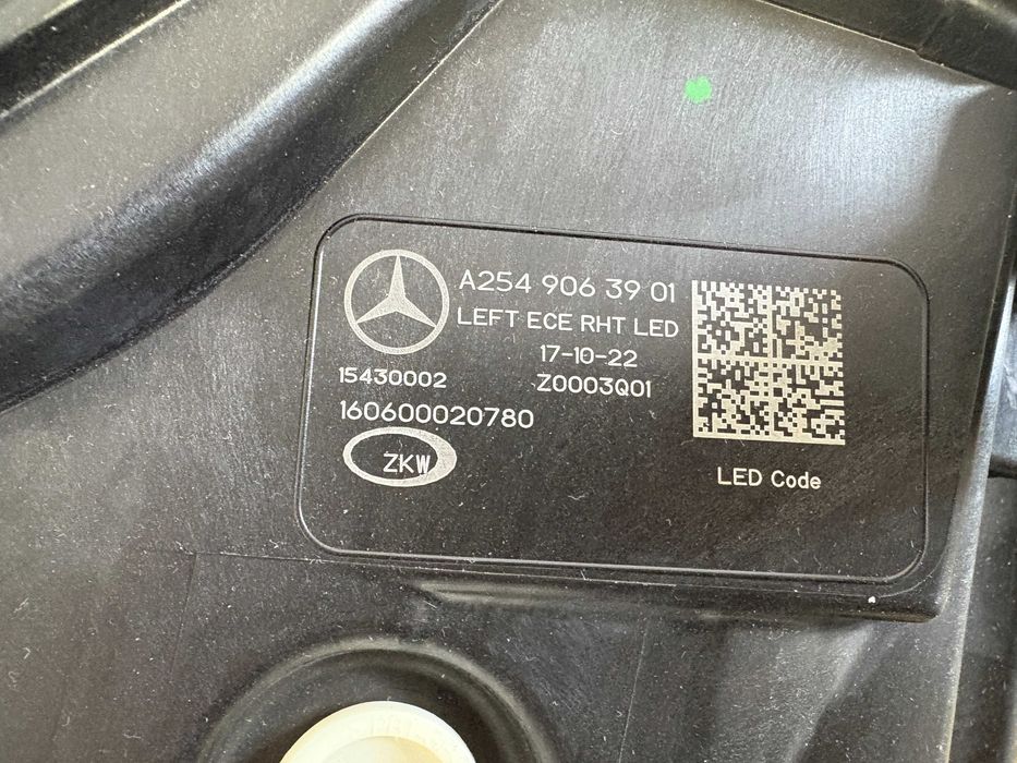 Far stanga full led complet Mercedes GLC 2 dupa 2022 cod A2549063901